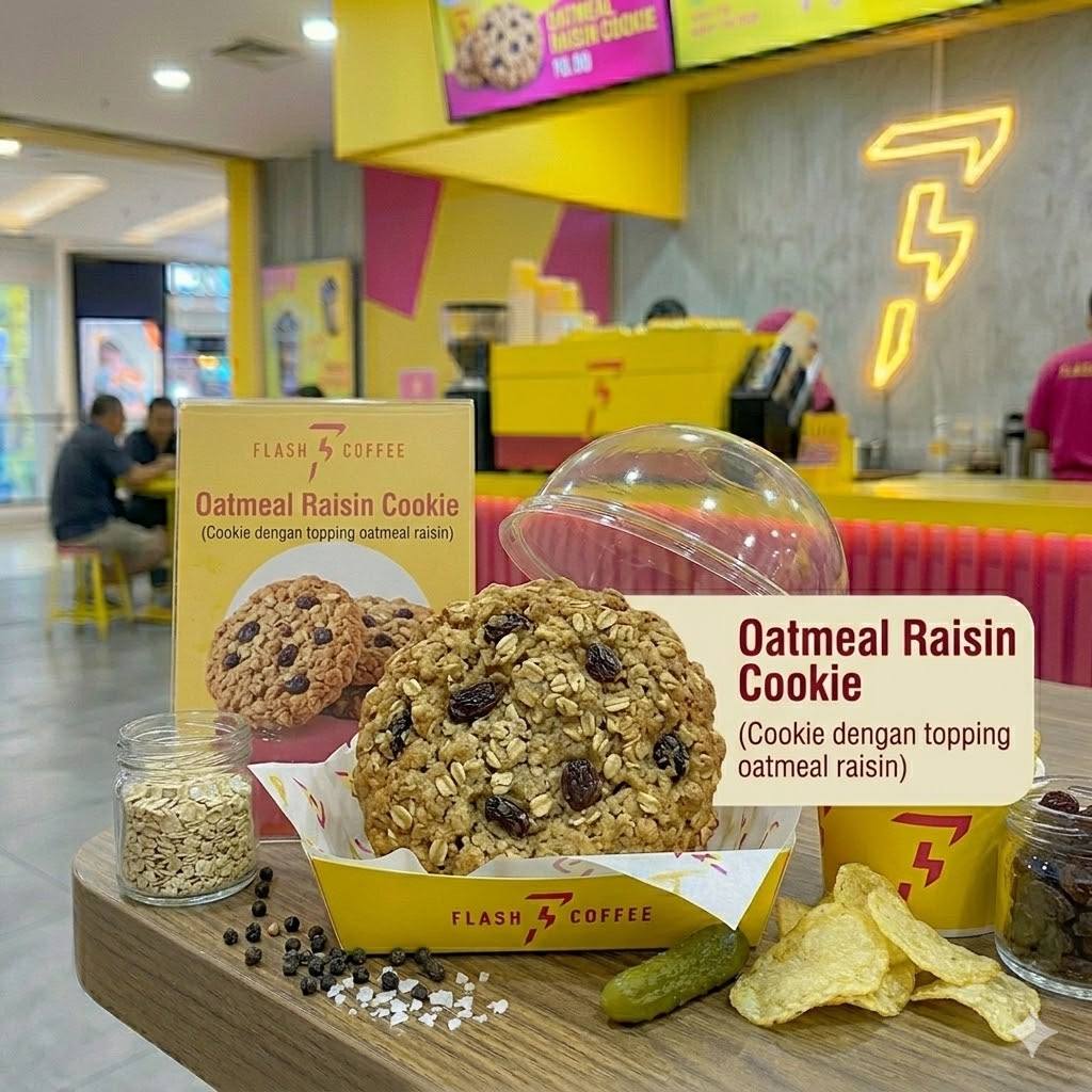 Oatmeal Raisin Cookie Flash Coffee